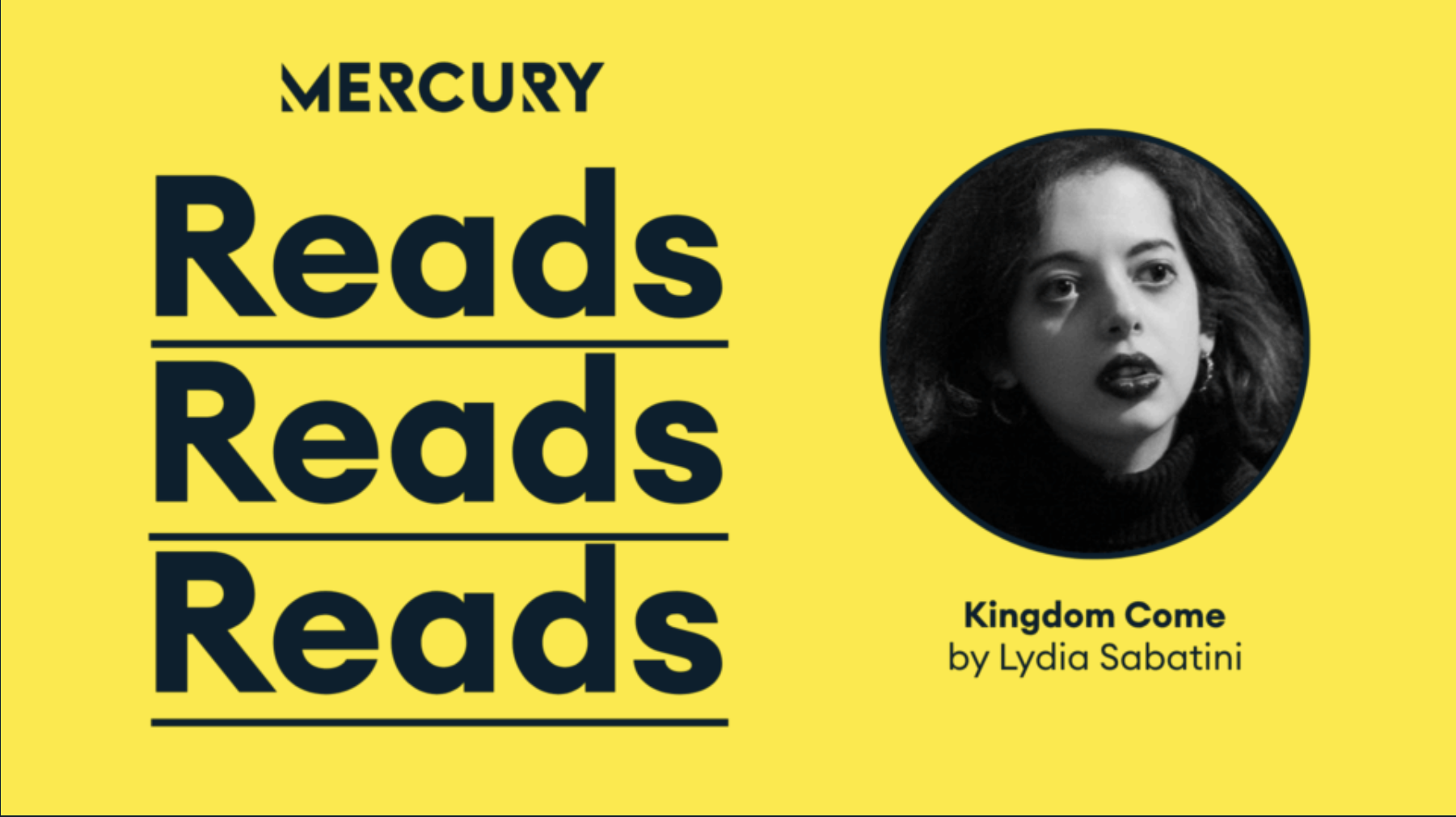 KINGDOM COME as part of Mercury Reads